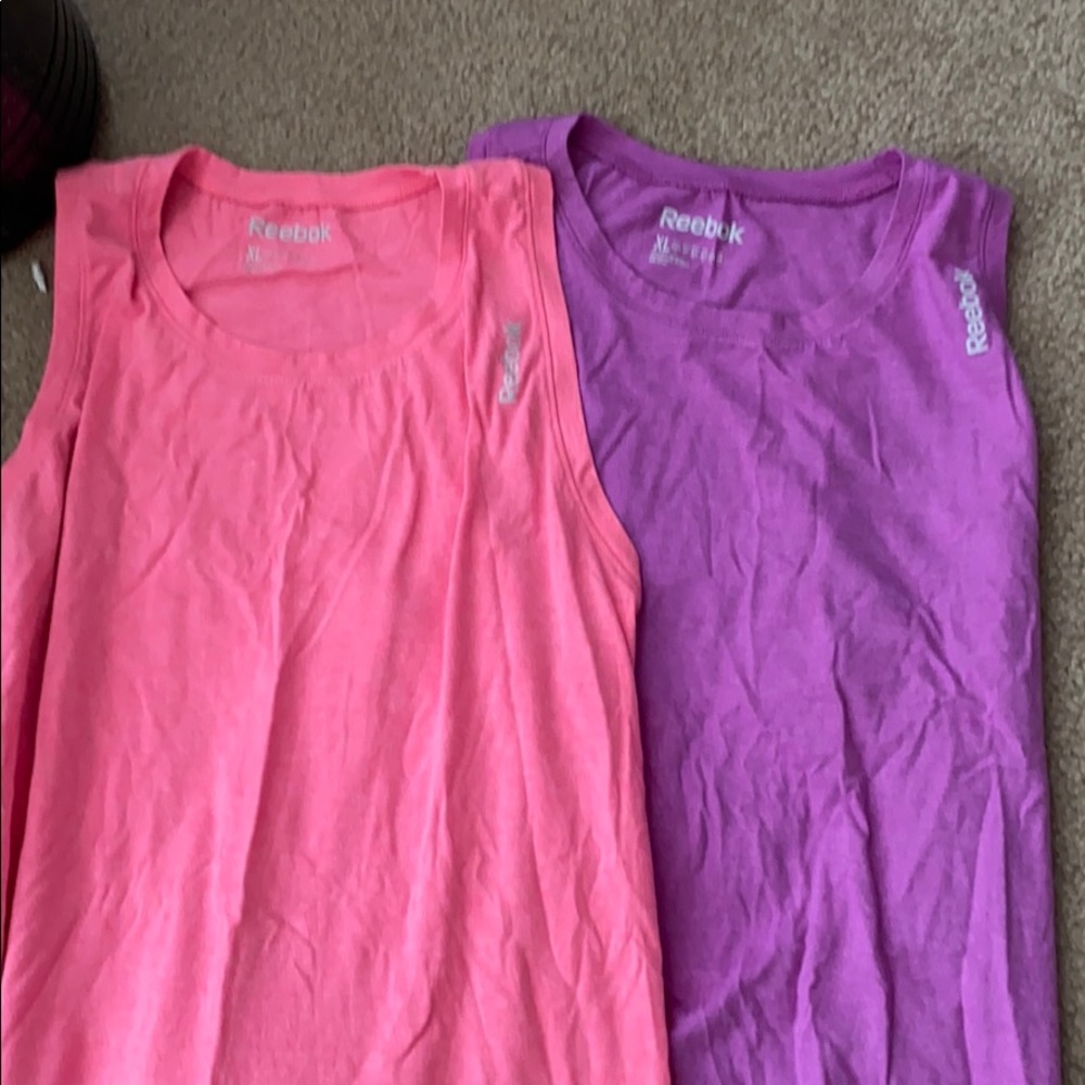 Reebok tanks